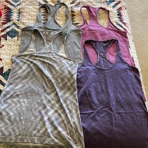 Lot of Lululemon Tank Tops